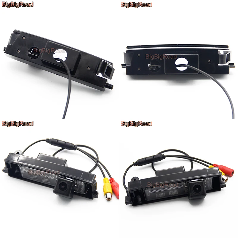 BigBigRoad Автомобильный HD ПЗС-камера заднего вида резервный монитор широкий угол для