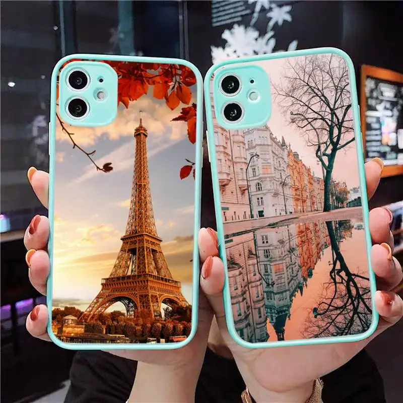 Fashion London Paris New york Phone Case Matte Transparent for iPhone 7 8 11 12 s mini pro X XS XR MAX Plus Clear mobile bag
Fashion London Paris New york Phone Case Matte Transparent for iPhone 7 8 11 12 s mini pro X XS XR MAX Plus Clear mobile bag