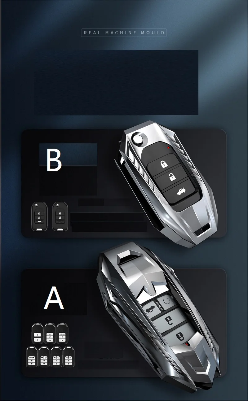 Zinc Alloy Car Key Cover Case For Honda Hrv Civic Accord CR-V Fit ODYSSEY CITY BREEZE AVANCIER CRIDER VEZEL Protective shell
Zinc Alloy Car Key Cover Case For Honda Hrv Civic Accord CR-V Fit ODYSSEY CITY BREEZE AVANCIER CRIDER VEZEL Protective shell