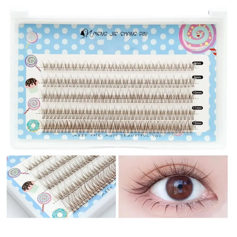 False Eyelash Fishtail Style Reusable Natural Professional Makeup Individual Cluster Eyelashes for Female
False Eyelash Fishtail Style Reusable Natural Professional Makeup Individual Cluster Eyelashes for Female