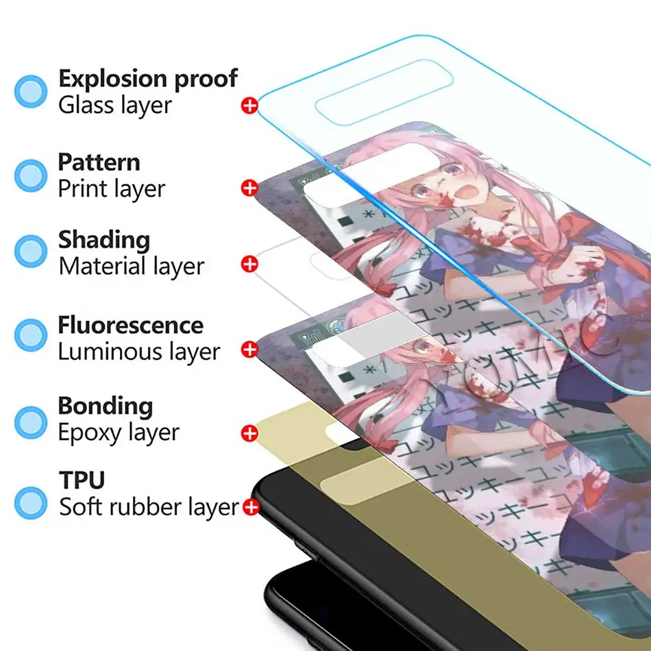 Anime Future Diary Glass Case for Samsung Galaxy A50 A71 A51 5G A70 A10 A31 M51 A41 A21s A40 A91 A30 A11 M31 A72 Phone Cover
Anime Future Diary Glass Case for Samsung Galaxy A50 A71 A51 5G A70 A10 A31 M51 A41 A21s A40 A91 A30 A11 M31 A72 Phone Cover