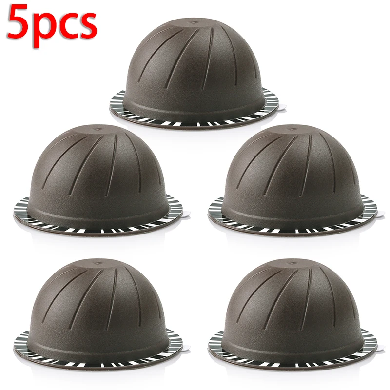 5Pcs Coffee Capsule Machine Portable Stainless Steel Espresso Home Coffee Pod Refill Coffee Capsule For Nespresso Vertuo 5Pcs
5Pcs Coffee Capsule Machine Portable Stainless Steel Espresso Home Coffee Pod Refill Coffee Capsule For Nespresso Vertuo 5Pcs
