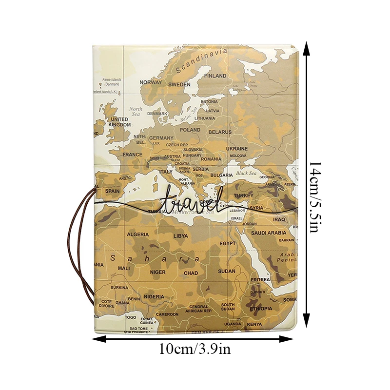 Creative Travel Map Passport Cover Wallet Bag Letter Men Women Pu Leather ID Address Holder Portable Boarding Travel Accessories
Creative Travel Map Passport Cover Wallet Bag Letter Men Women Pu Leather ID Address Holder Portable Boarding Travel Accessories