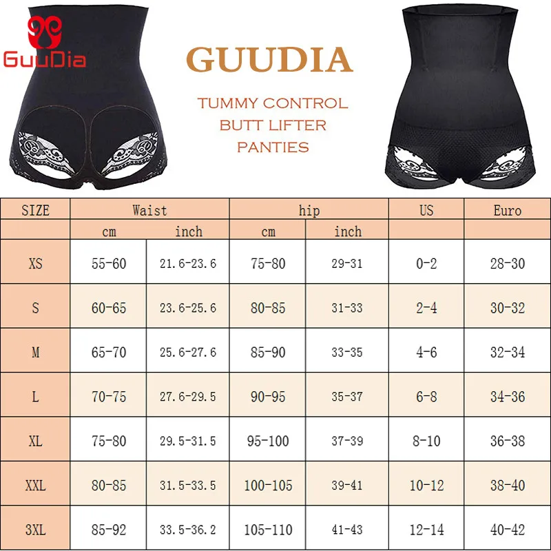 GUUDIA Hourglass Figure Butt Lifter Shaper Panties Tummy Control High Waisted BoyShort High Waist Shapewear Panties for Women
GUUDIA Hourglass Figure Butt Lifter Shaper Panties Tummy Control High Waisted BoyShort High Waist Shapewear Panties for Women