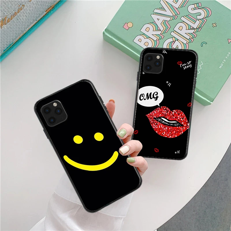 Brand new frosted smile phone case For iPhone 12 13 Mini 11 Pro Max X XR XS Max 7 8 6 6s Plus SE 2020 Silicone Bumper Cover
Brand new frosted smile phone case For iPhone 12 13 Mini 11 Pro Max X XR XS Max 7 8 6 6s Plus SE 2020 Silicone Bumper Cover