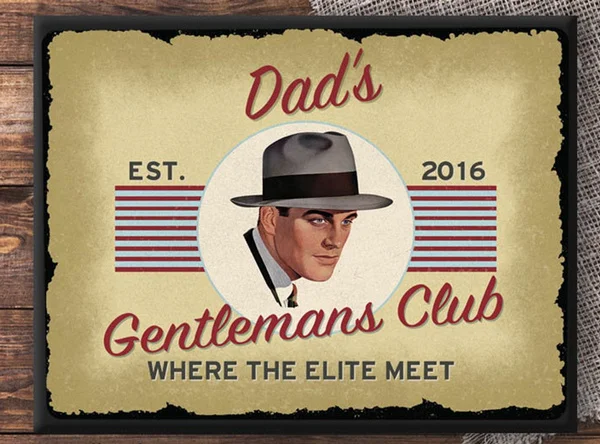 Жестяной знак Gentlemans Club, знак мужской пещеры, знак Gentlemans Club, дверной знак, подарок, барный знак, декор мужской пещеры
Жестяной знак Gentlemans Club, знак мужской пещеры, знак Gentlemans Club, дверной знак, подарок, барный знак, декор мужской пещеры