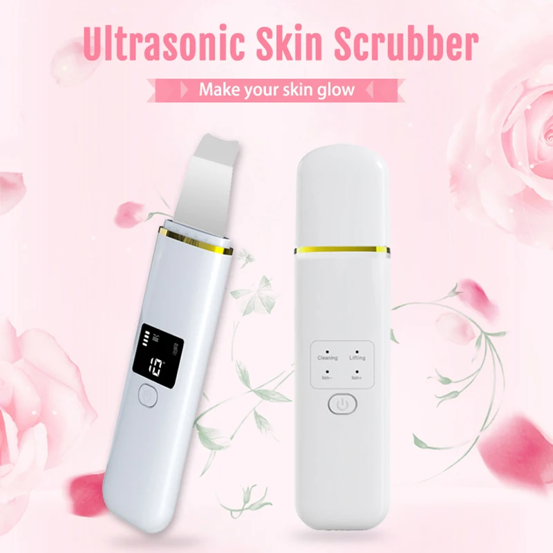 Face Cleaning Skin Scrubber Acne Blackhead Remover Peeling Cavitation Ultrasonic Facial Cleanser Care Tools Beauty Instrument
Face Cleaning Skin Scrubber Acne Blackhead Remover Peeling Cavitation Ultrasonic Facial Cleanser Care Tools Beauty Instrument