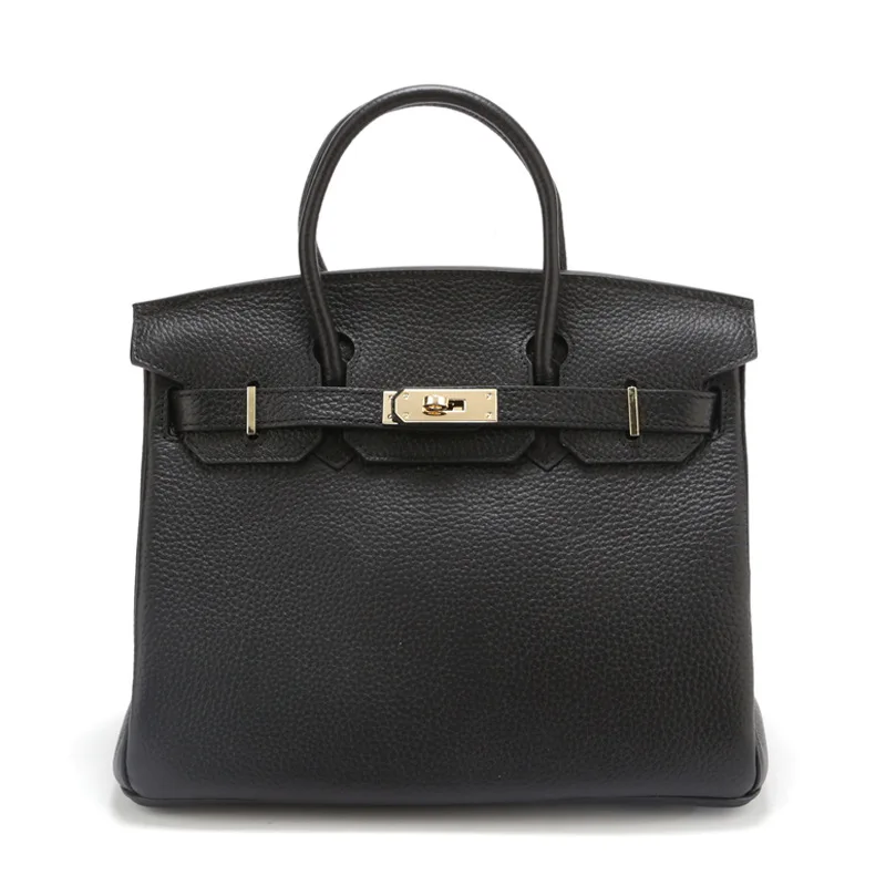 Lychee pattern Kelly bag leather women's bag top layer cow leather women's bag fashion one shoulder hand bag
Lychee pattern Kelly bag leather women's bag top layer cow leather women's bag fashion one shoulder hand bag