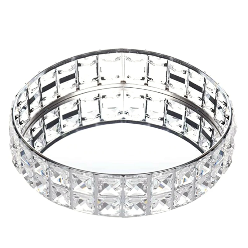 Mirrored Tray Perfume Tray Cosmetic Tray Crystal Beads Jewelry Organizer Decorative Tray Home Deco Dresser Skin Care Storage
Mirrored Tray Perfume Tray Cosmetic Tray Crystal Beads Jewelry Organizer Decorative Tray Home Deco Dresser Skin Care Storage