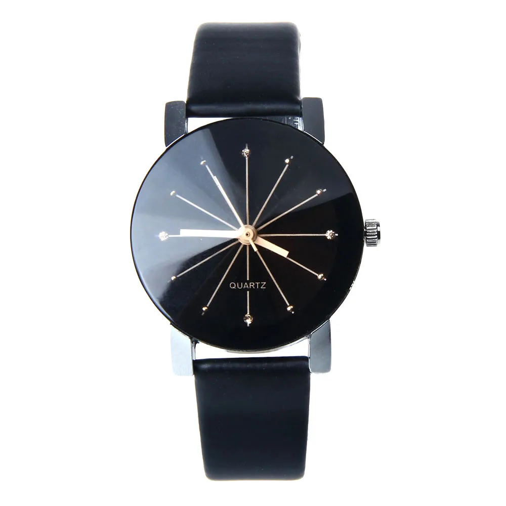 Мужские и женские часы Relogio Masculino кварцевые Reloj Hombre с кожаным ремешком наручные