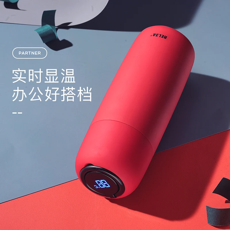450ml Intelligent display temperature insulation cup portable vacuum 316 stainless steel flask lady travel office bottle
450ml Intelligent display temperature insulation cup portable vacuum 316 stainless steel flask lady travel office bottle