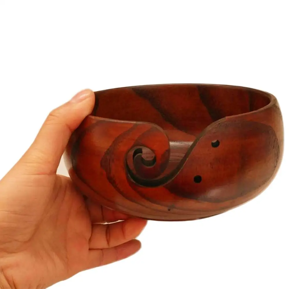 Multifunctional Solid Wood Bowl 2 in 1 Yarn Storage Bowl Organizer for Knitting and Crocheting
Multifunctional Solid Wood Bowl 2 in 1 Yarn Storage Bowl Organizer for Knitting and Crocheting