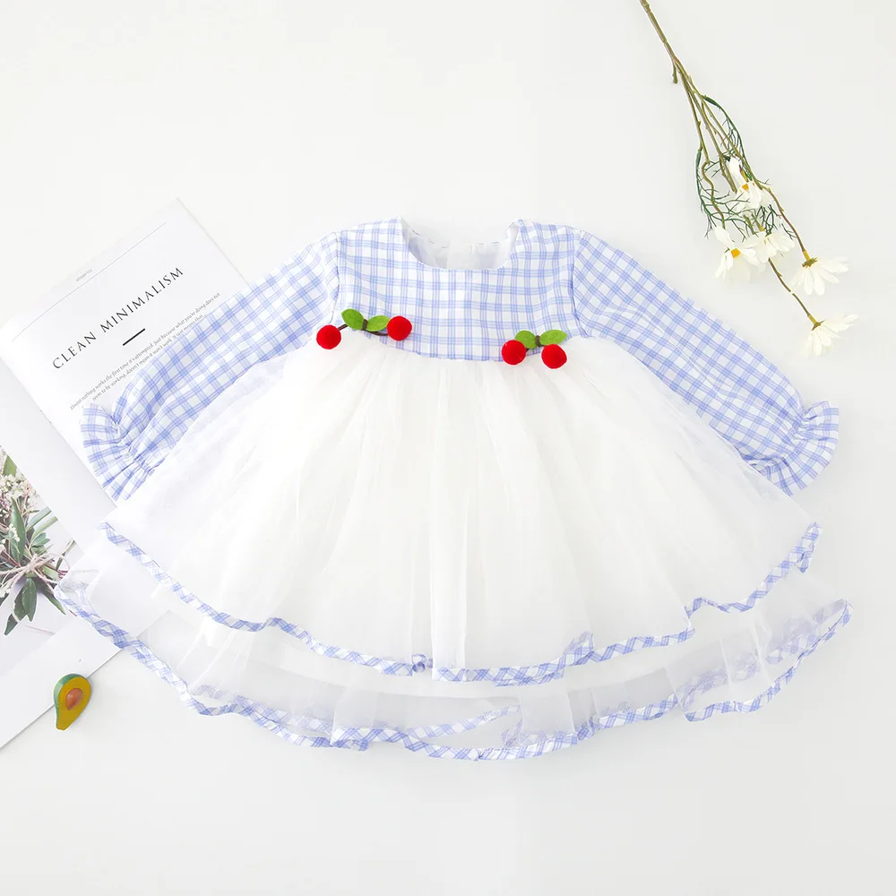 WLG Autumn baby girl princess dress toddler patchwork mesh plaid cute dresses kids girl party all match dress
WLG Autumn baby girl princess dress toddler patchwork mesh plaid cute dresses kids girl party all match dress