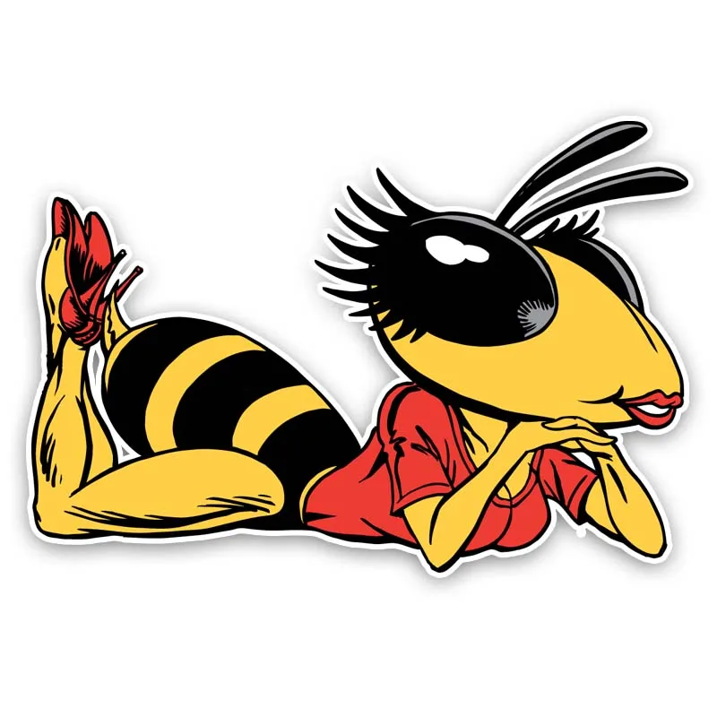 Funny Car Sticker Sexy and Beautiful Bee Automobiles Motorcycles Decorative Cover Scratches Vinly Decal,12cm*8cm
Funny Car Sticker Sexy and Beautiful Bee Automobiles Motorcycles Decorative Cover Scratches Vinly Decal,12cm*8cm