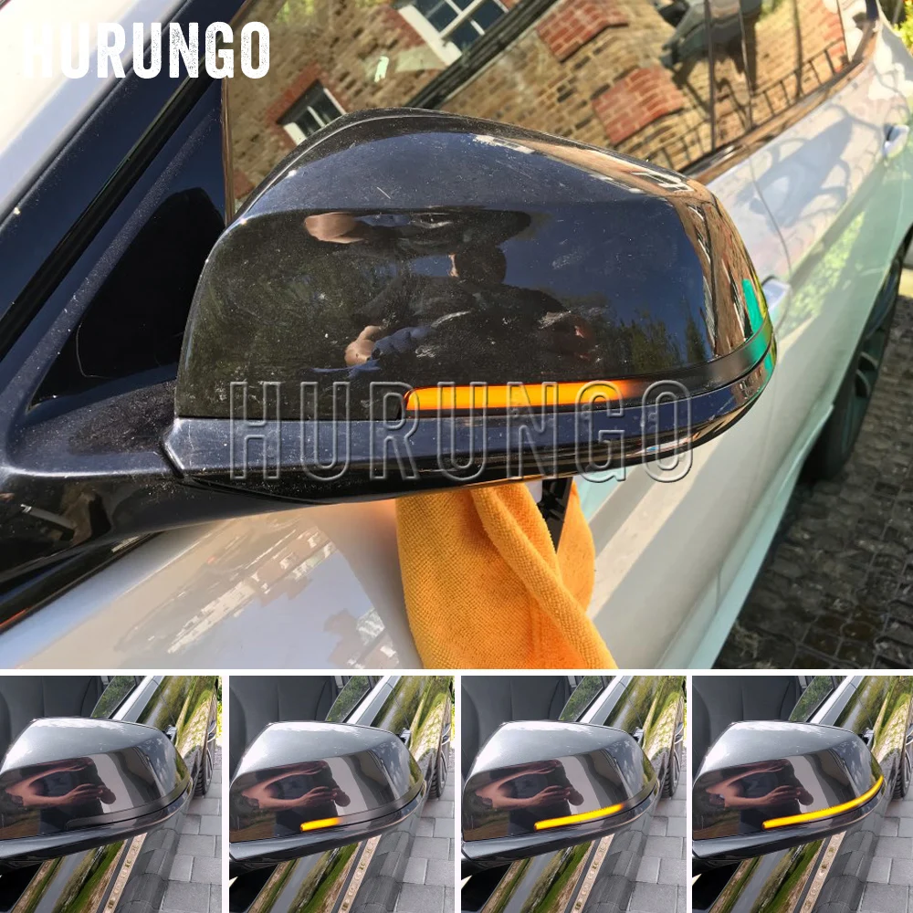 Indicator Blinker Mirror Dynamic Side Wing LED Turn Signal Light For BMW 1 2 3 4 Series F32 F33 F36 F87 GT X1 E84 | Автомобили и