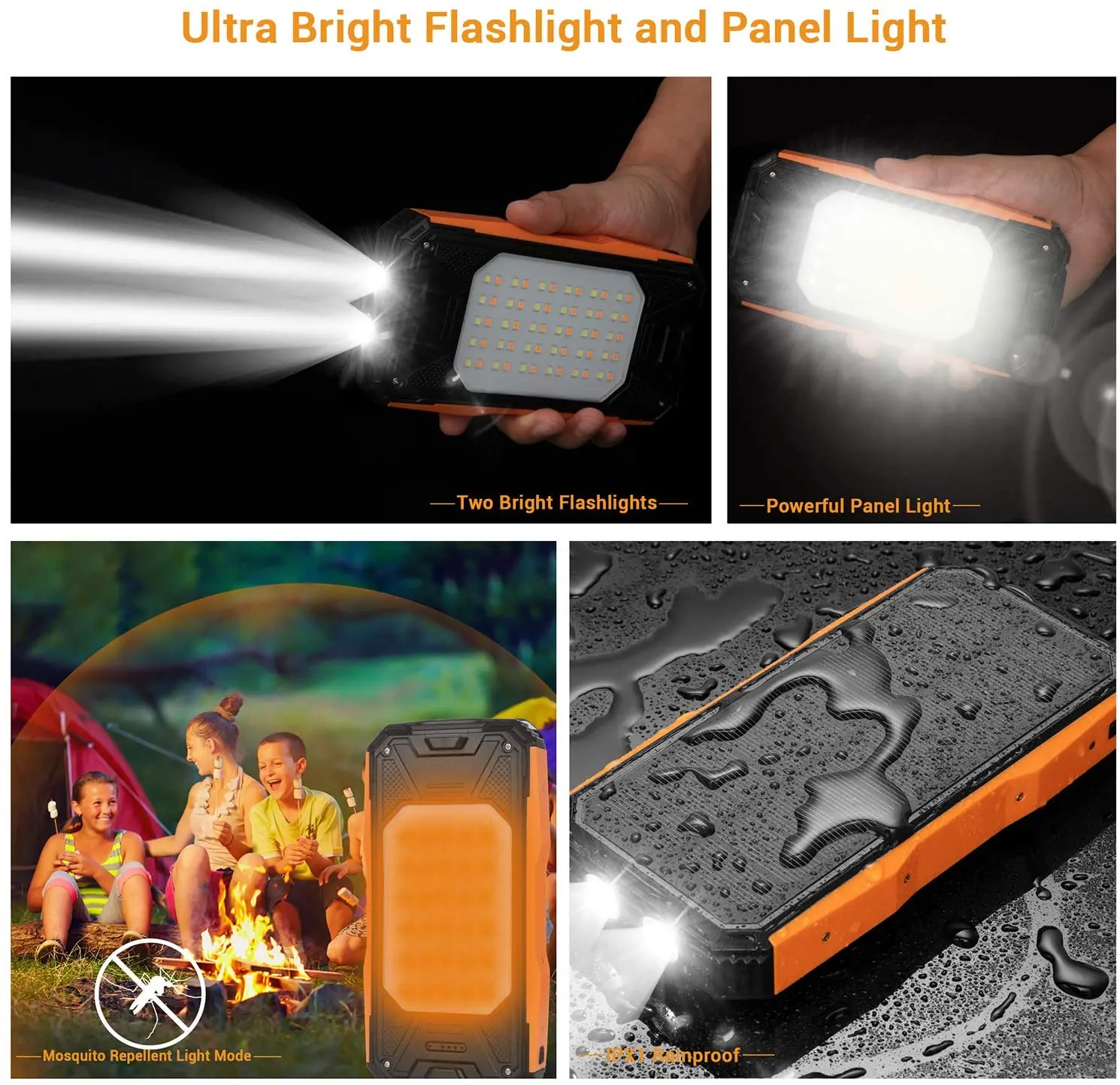 10000mAh Solar Power Bank QC PD 3.0 PoverBank Fast Charging Powerbank Outdoor Waterproof Camping Light for Xiaomi Samsung Iphon
10000mAh Solar Power Bank QC PD 3.0 PoverBank Fast Charging Powerbank Outdoor Waterproof Camping Light for Xiaomi Samsung Iphon