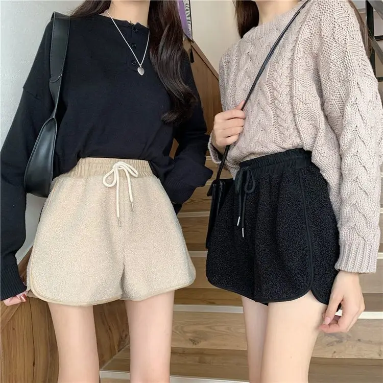 Shorts Women Autumn And Winter Pants High Waist Black Shorts Women's Pants Ropa Mujer
Shorts Women Autumn And Winter Pants High Waist Black Shorts Women's Pants Ropa Mujer