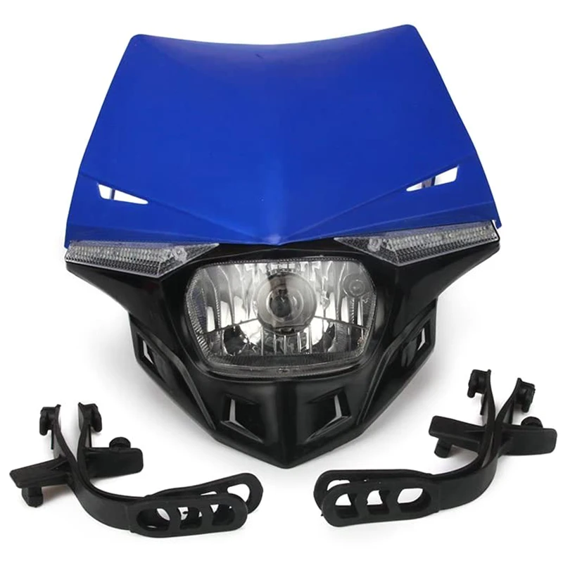 Motorcycle Supermoto Headlight LED Dirt Bike Headlight Front Head Light For Yamaha
Motorcycle Supermoto Headlight LED Dirt Bike Headlight Front Head Light For Yamaha