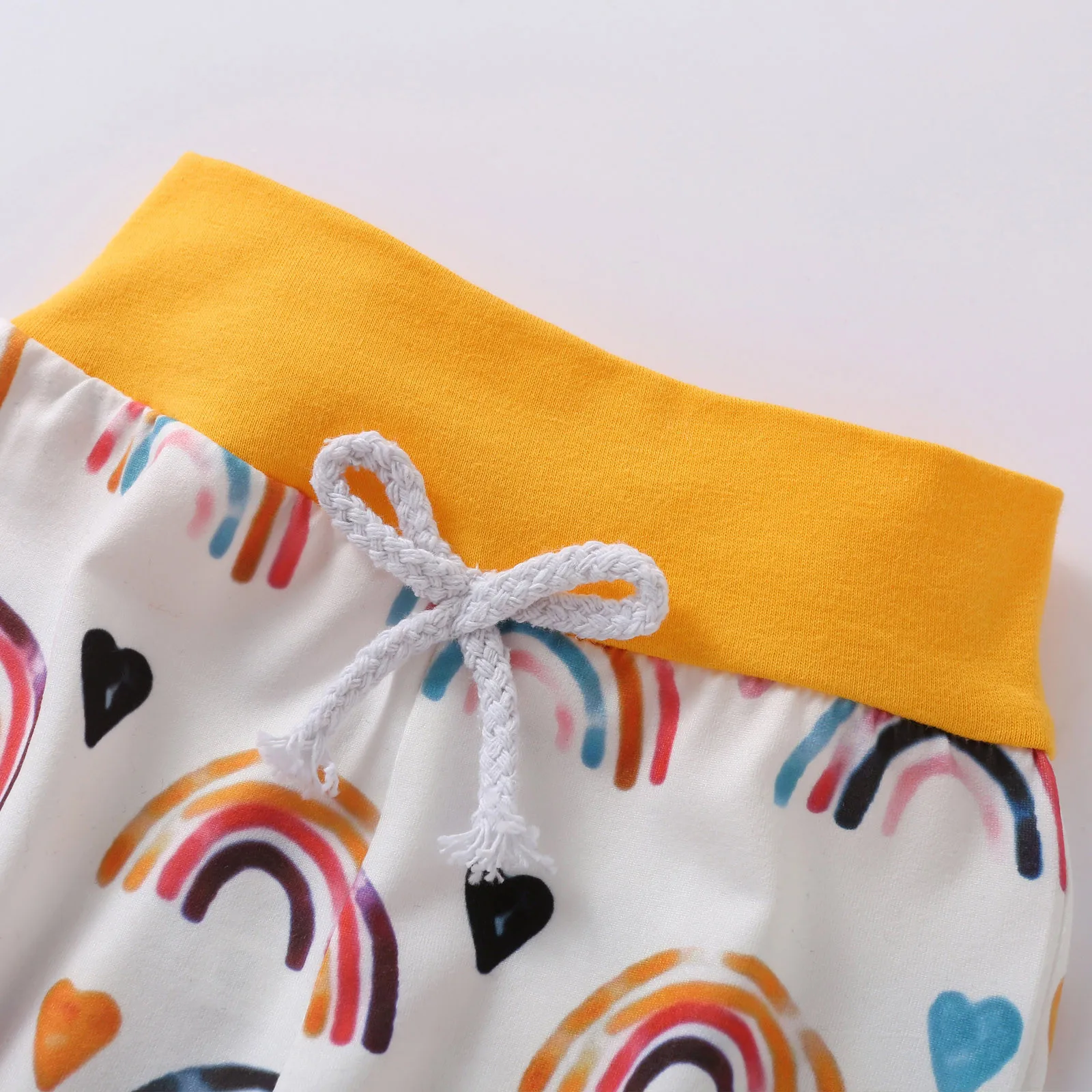 2021 New Baby Kids Baby Baby Fashion Cute Sweet Simple Winter Warm Winter Warm Rainbow Printed Pants Set
2021 New Baby Kids Baby Baby Fashion Cute Sweet Simple Winter Warm Winter Warm Rainbow Printed Pants Set