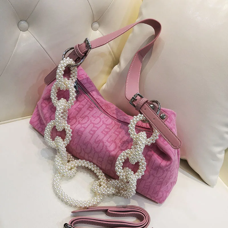 2021 New French Style Underarm Bag Cowgirl Pearl Bag Fashion Single Shoulder Messenger Bags Luxury Designer Purses and Handbags
2021 New French Style Underarm Bag Cowgirl Pearl Bag Fashion Single Shoulder Messenger Bags Luxury Designer Purses and Handbags