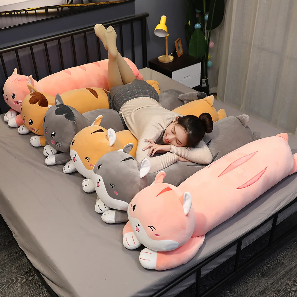 1pc 80/100CM Cute Animal Cat Hamster Long Pillow Plush Toys Lovely Soft Stuffed Sleeping Cushion Dolls for Children Girls Gifts
1pc 80/100CM Cute Animal Cat Hamster Long Pillow Plush Toys Lovely Soft Stuffed Sleeping Cushion Dolls for Children Girls Gifts