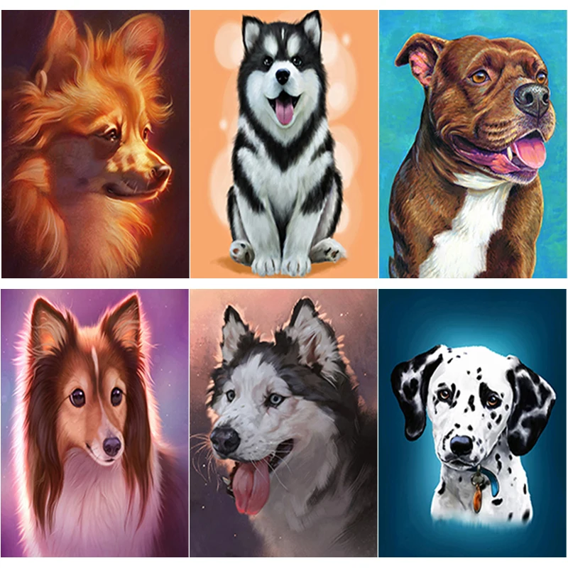 New 5D DIY Diamond Painting Full Square Round Drill Cute Dog Diamond Embroidery Animal Cross Stitch Crafts Art Home Decor Gift
New 5D DIY Diamond Painting Full Square Round Drill Cute Dog Diamond Embroidery Animal Cross Stitch Crafts Art Home Decor Gift