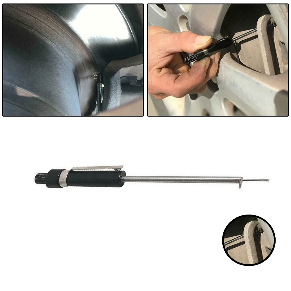 Vehicle Brake Pad Thickness Gauge Tester Measuring Tool Measurment External Brake Block Universal Fit Automotive Accessories
Vehicle Brake Pad Thickness Gauge Tester Measuring Tool Measurment External Brake Block Universal Fit Automotive Accessories
