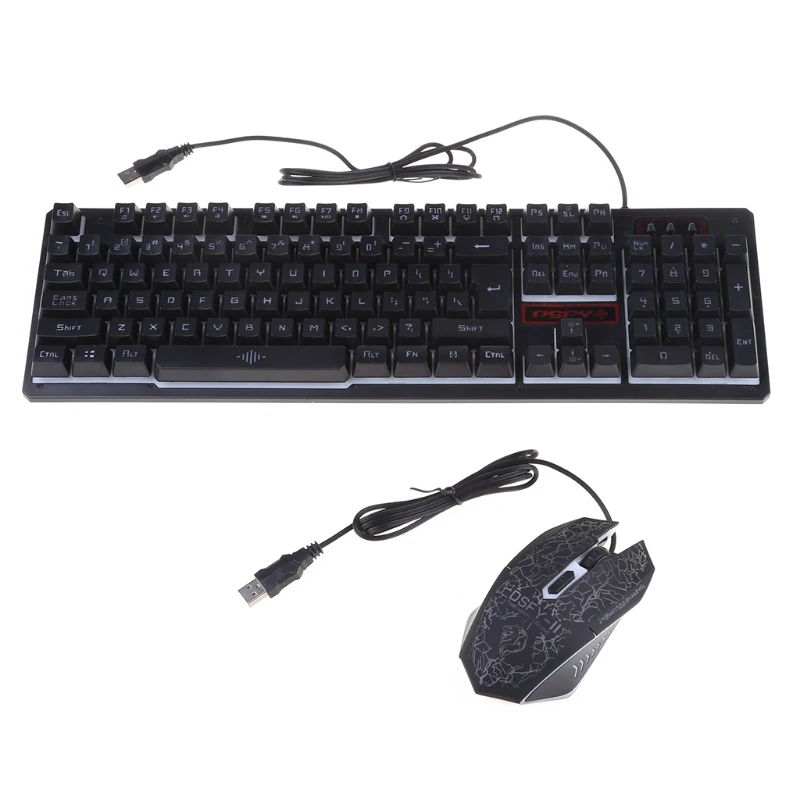 Mechanical Keyboard Wired Backlit Gaming Keyboard 104 Key Anti-ghosting Blue Red Brown Switch For Game Laptop PC
Mechanical Keyboard Wired Backlit Gaming Keyboard 104 Key Anti-ghosting Blue Red Brown Switch For Game Laptop PC