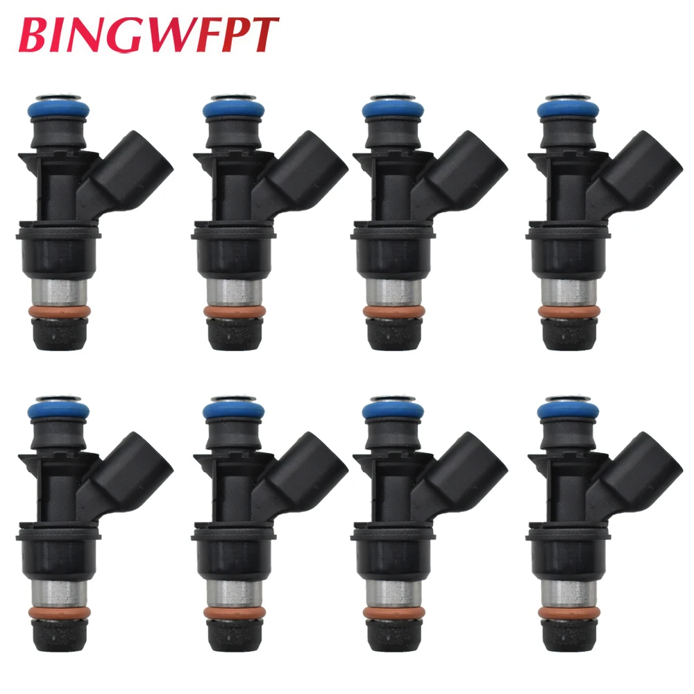 

8x fuel injectors for GMC Envoy Sierra 1500/2500/3500 Yukon Savana 2500/3500 4.8L 5.3L 6.0L V8 OE# 12580681