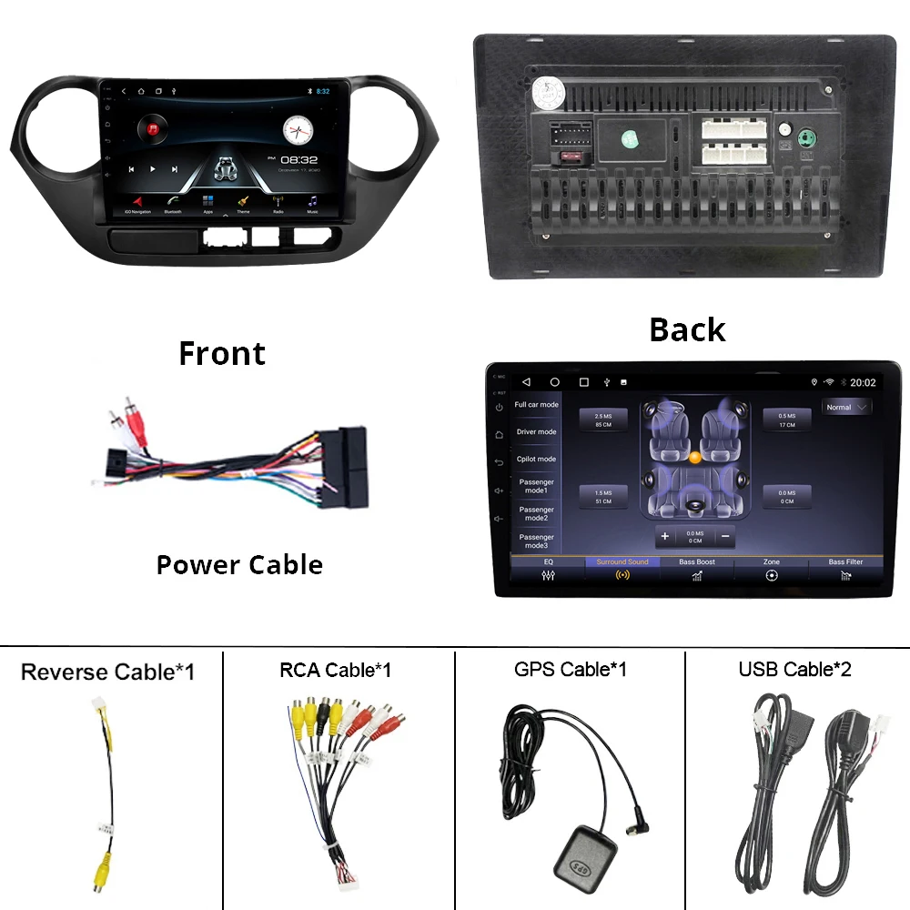 2din Android 10.0 Car Radio For Hyundai I10 2013-2016 Autoradio Car Multimedia Video Player GPS Navigation 2Din Car Dvd Player
2din Android 10.0 Car Radio For Hyundai I10 2013-2016 Autoradio Car Multimedia Video Player GPS Navigation 2Din Car Dvd Player