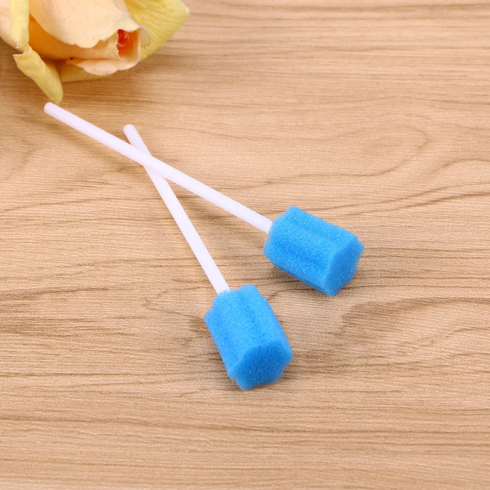 100pcs Disposable Sponge Stick Mouth Care Sponge Tooth Cleaning Sponge Swab Oral Care (Blue)
100pcs Disposable Sponge Stick Mouth Care Sponge Tooth Cleaning Sponge Swab Oral Care (Blue)