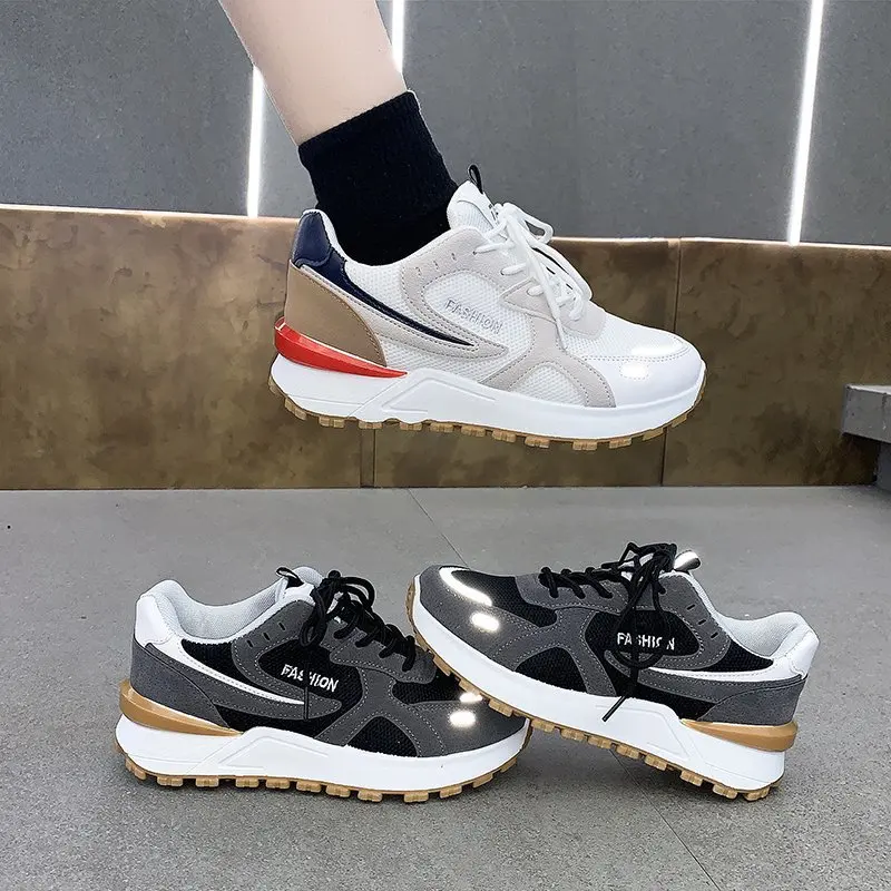 New 2021 Sports Footwear Women's Running Shoes 2021 Summer New Mesh Breathable Platform Increased All-match Student's Shoes
New 2021 Sports Footwear Women's Running Shoes 2021 Summer New Mesh Breathable Platform Increased All-match Student's Shoes