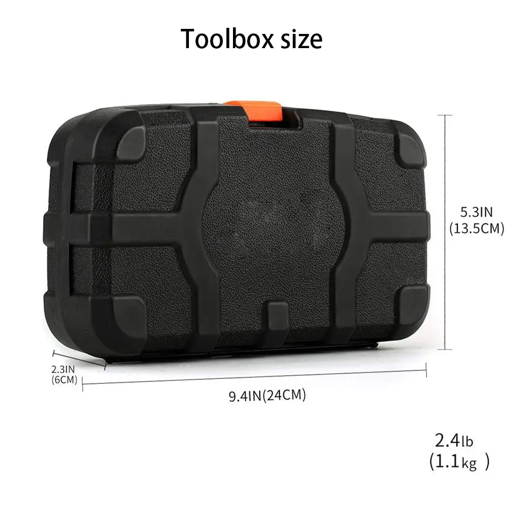 9PCS Household Hand Tool Kit Plastic Tool Box Storage Case For Home , Garages And Workshops Repair Manual Portable Tool Kit
9PCS Household Hand Tool Kit Plastic Tool Box Storage Case For Home , Garages And Workshops Repair Manual Portable Tool Kit