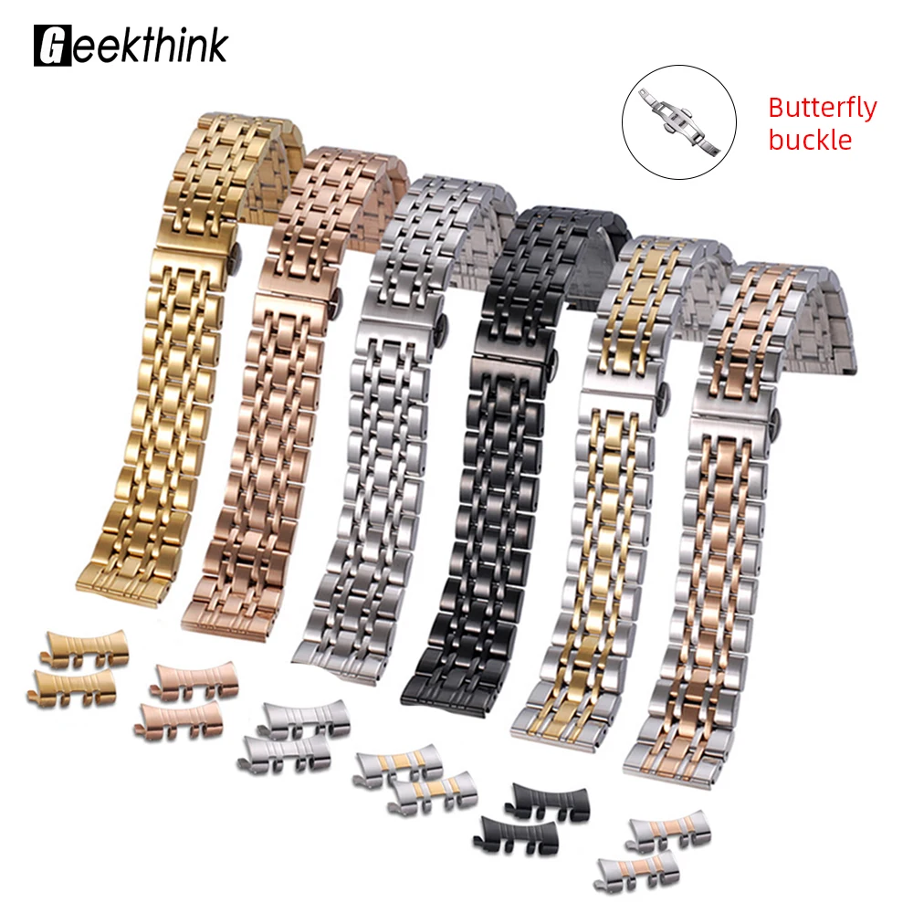 18mm 20mm 22mm 24mm Stainless Steelband for Samsung Galaxy Watch 46mm active2 40 44mmGear S3 BandBracelet Quick Release Strap
18mm 20mm 22mm 24mm Stainless Steelband for Samsung Galaxy Watch 46mm active2 40 44mmGear S3 BandBracelet Quick Release Strap