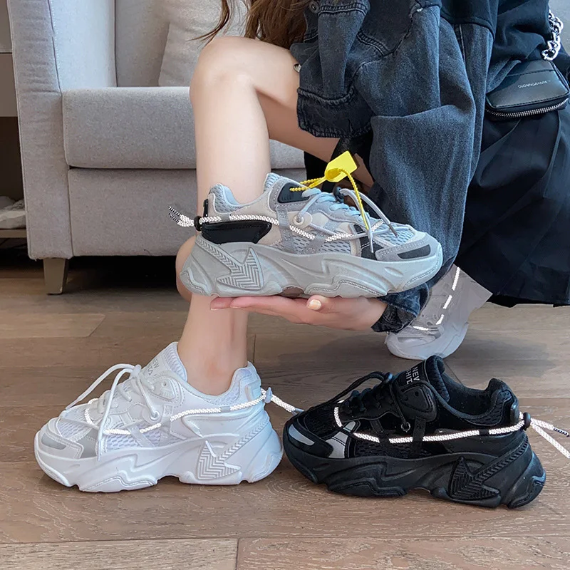 2021 New Spring Chunky Sneakers Women Fashion Platform Shoes Basket Femme Vulcanize Shoes Women Casual Shoes Chaussures Femme
2021 New Spring Chunky Sneakers Women Fashion Platform Shoes Basket Femme Vulcanize Shoes Women Casual Shoes Chaussures Femme