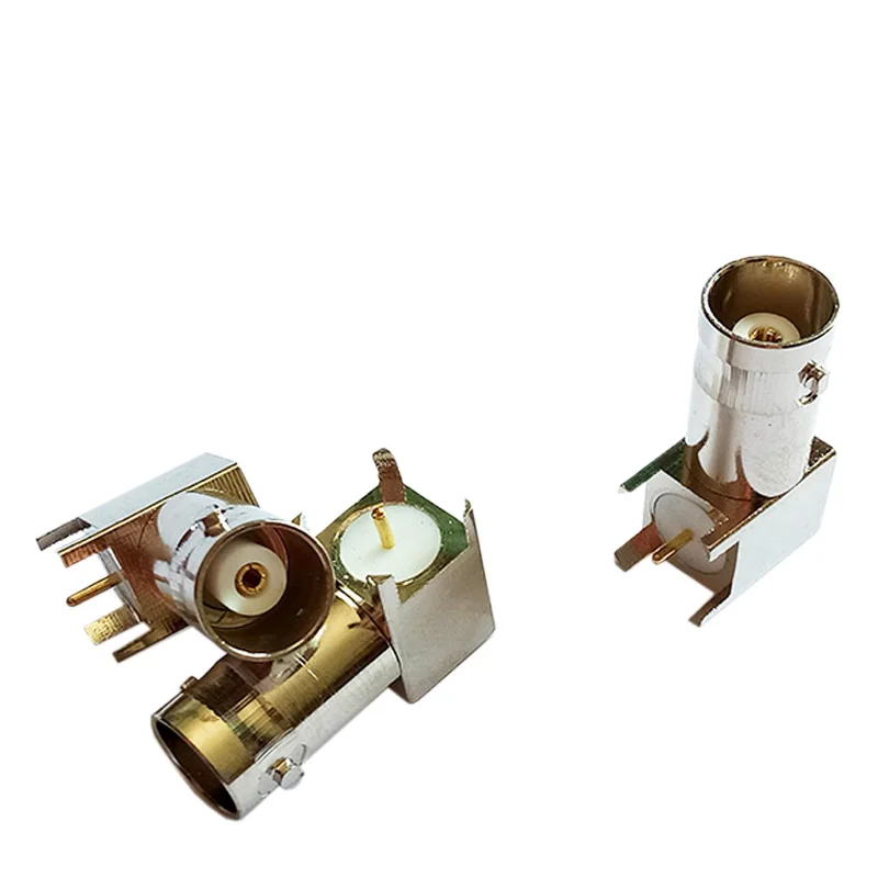 100pcs/lot BNC Female Connector Right Angle Chassis PCB Mount BNC Female Jack Socket for CCTV Camera System
100pcs/lot BNC Female Connector Right Angle Chassis PCB Mount BNC Female Jack Socket for CCTV Camera System