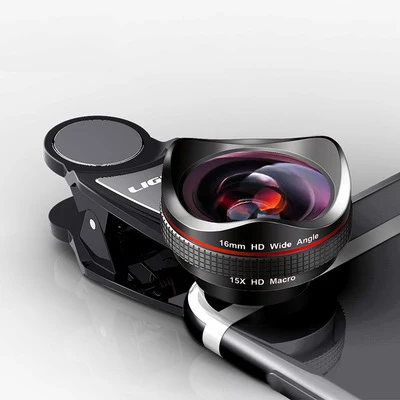 New 2-in-1 Mobile Phone Lens 16mm Wide Angle Lens Macro Lens for Phone HD External Lens For Smartphone 
New 2-in-1 Mobile Phone Lens 16mm Wide Angle Lens Macro Lens for Phone HD External Lens For Smartphone
