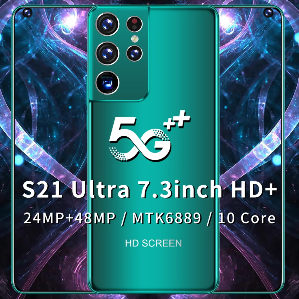 S21 Ultra 7.3 Inch 12 + 512gb 6800Mah Smartphones Clobal 5g lte 10 Andriod Core 10 Cell Phone Face identification
S21 Ultra 7.3 Inch 12 + 512gb 6800Mah Smartphones Clobal 5g lte 10 Andriod Core 10 Cell Phone Face identification