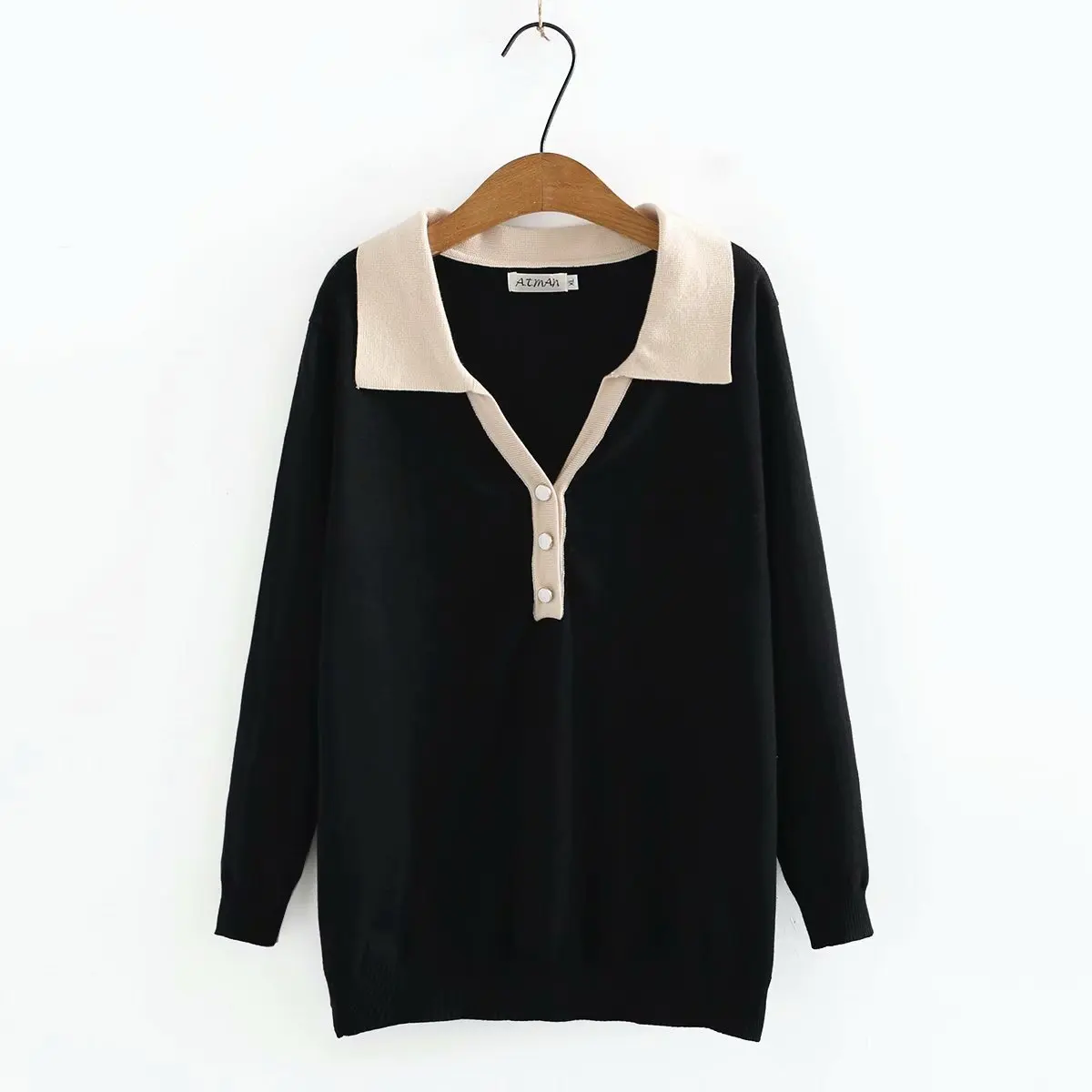 Plus Size Sweaters Women's Clothes Autumn Winter 2021 New Fashion Jumper Temperament Long Sleeve POLO Collar Knitted Pullovers
Plus Size Sweaters Women's Clothes Autumn Winter 2021 New Fashion Jumper Temperament Long Sleeve POLO Collar Knitted Pullovers