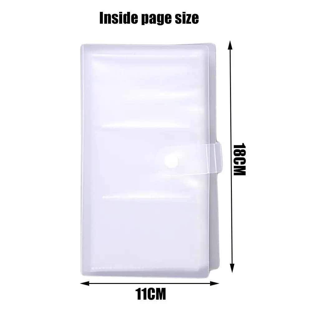 1PC Transparent Business Card Id Card Holder 240 Card Ticket Business Office Large Holder Capacity Collection Card Slots Ca W2A4
1PC Transparent Business Card Id Card Holder 240 Card Ticket Business Office Large Holder Capacity Collection Card Slots Ca W2A4