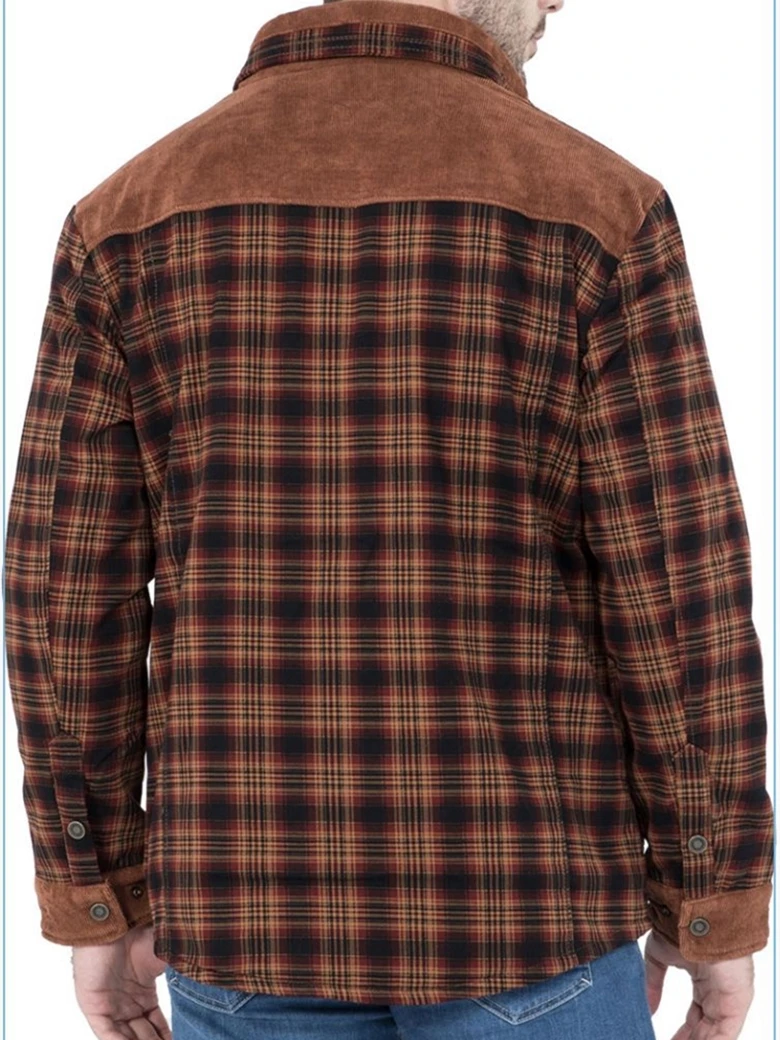 Winter Fleece Thicken Warm Shirts Overcoat Men's Casual Oversize Plaid Pure Cotton Jackets Tops Camisa Masculina US Size S-XXXL
Winter Fleece Thicken Warm Shirts Overcoat Men's Casual Oversize Plaid Pure Cotton Jackets Tops Camisa Masculina US Size S-XXXL