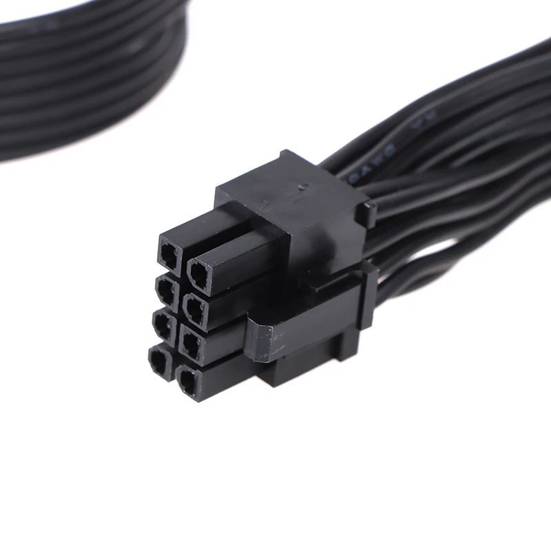 1 шт. 80 см PCI Express 8 Pin к двойному 6 + 2Pin Кабель питания PCIE 2 Spliter силового видеомодуля |