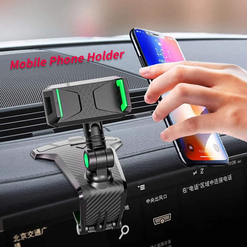 360 Degree Rotation Car Phone Holder for Universal Cell Phone Holder for Car Dashboard Rearview Mirror Sun Visor GPS Holder
360 Degree Rotation Car Phone Holder for Universal Cell Phone Holder for Car Dashboard Rearview Mirror Sun Visor GPS Holder