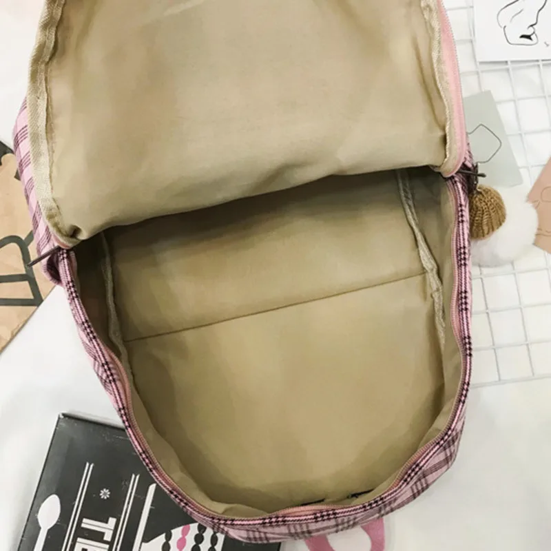 Korean Women Vintage Plaid Backpack Female College Shoulder Schoolbags Ladies School Bags For Teenage Girls Teens Cute Bookbag
Korean Women Vintage Plaid Backpack Female College Shoulder Schoolbags Ladies School Bags For Teenage Girls Teens Cute Bookbag