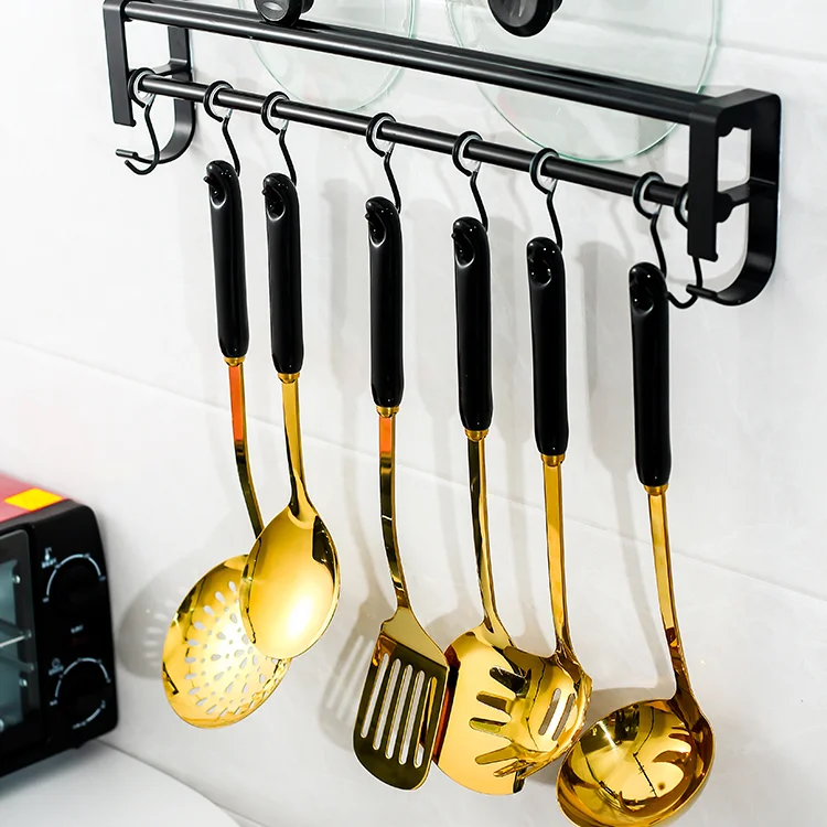 Gold Non Stick Cookware Set Stainless Steel Cooking Dinner Cookware Set High Quality Black Tencere Seti Kitchen Wares EI50CW
Gold Non Stick Cookware Set Stainless Steel Cooking Dinner Cookware Set High Quality Black Tencere Seti Kitchen Wares EI50CW