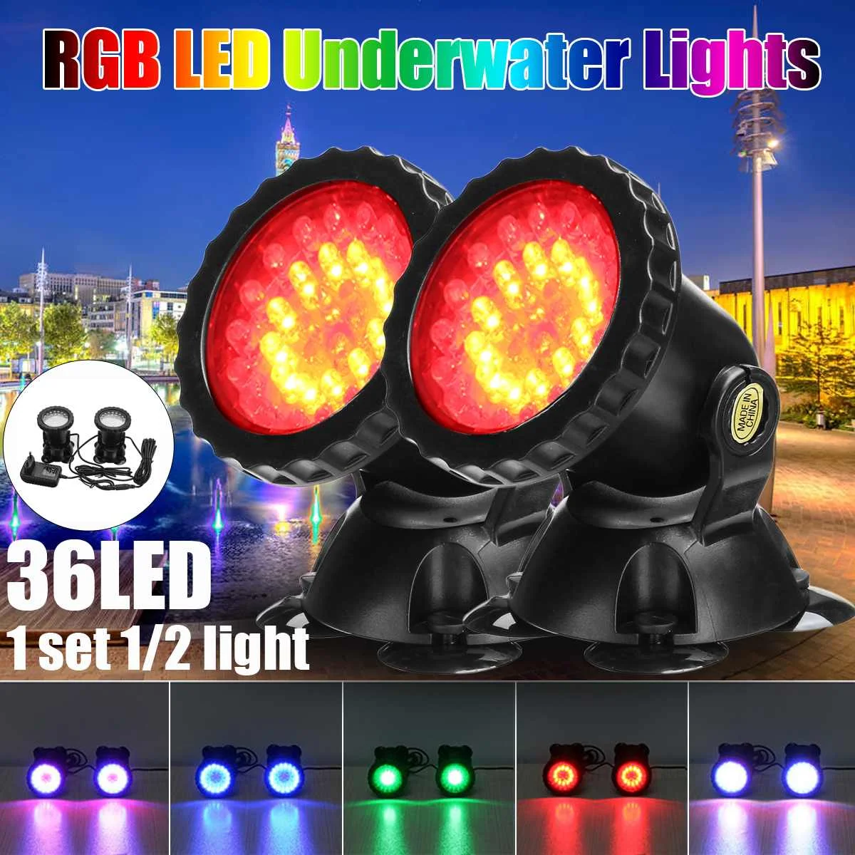 RGB светодиодный подводный светильник s 100-240 В, водонепроницаемый аквариумный светильник, ландшафтный Точечный светильник для бассейна, фонт...
RGB светодиодный подводный светильник s 100-240 В, водонепроницаемый аквариумный светильник, ландшафтный Точечный светильник для бассейна, фонт...