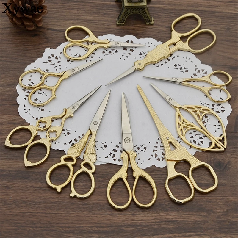 Cross Stitch Retro Vintage Scissors Antique Tailor Scissor Small Embroidery and Sewing Scissors Goods for Needlework Scissors
Cross Stitch Retro Vintage Scissors Antique Tailor Scissor Small Embroidery and Sewing Scissors Goods for Needlework Scissors
