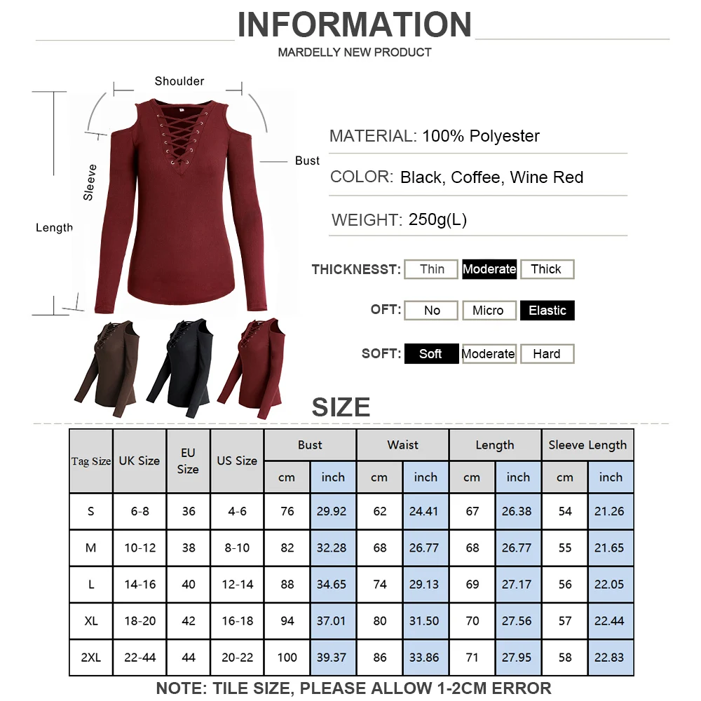 Off Shoulder Long Sleeve Top T Shirt Hollow Out Fashion Tshirt Women 2021 Spring Fall Bandage Lace Up Female Tees Streetwear D30
Off Shoulder Long Sleeve Top T Shirt Hollow Out Fashion Tshirt Women 2021 Spring Fall Bandage Lace Up Female Tees Streetwear D30