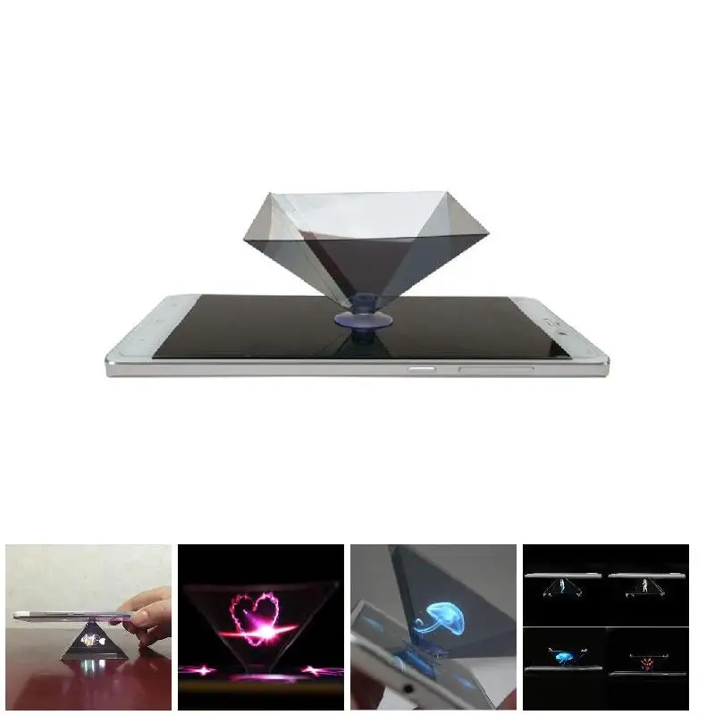 3D Hologram Pyramid Display Projector Video Stand Universal For Smart Mobile Phone uacr Advertising Lights Commercial Lighting
3D Hologram Pyramid Display Projector Video Stand Universal For Smart Mobile Phone uacr Advertising Lights Commercial Lighting