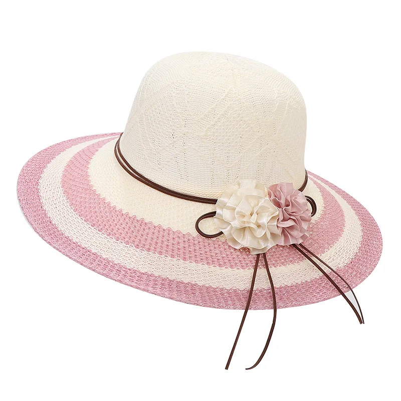 Korean New Summer Ladies Outdoor Shade Sunscreen Color Matching Big-edge Beach Hat Flower Knitted Breathable Fisherman Hat
Korean New Summer Ladies Outdoor Shade Sunscreen Color Matching Big-edge Beach Hat Flower Knitted Breathable Fisherman Hat